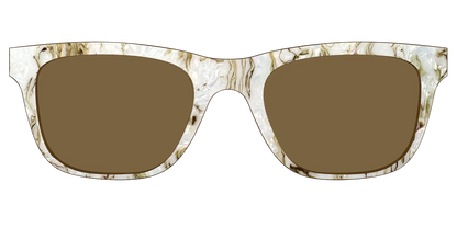 The Polarized Ivory Sand Pearl Shell Sun Top