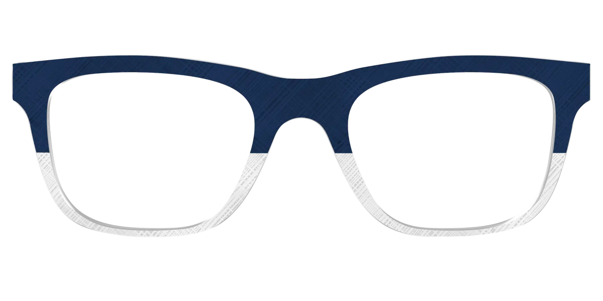 The Navy Plaid Crystal Split