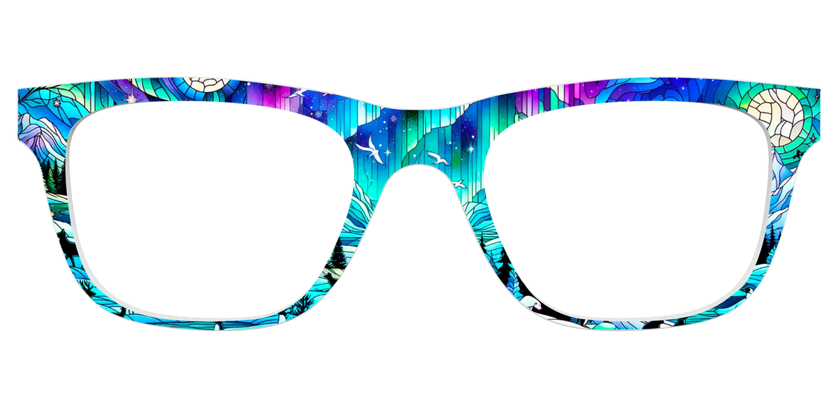 The Northern Lights Stained Glass