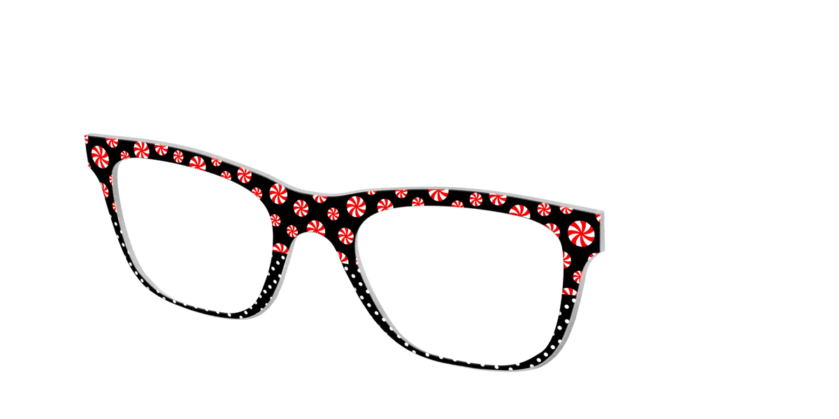 The Peppermint Pin Dot Split
