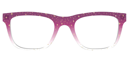 The Pink Ombre Gold Foil Crystal