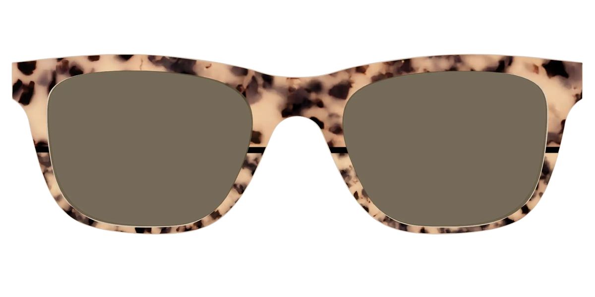 The Polarized Bisque Tortoise Split Sun Top