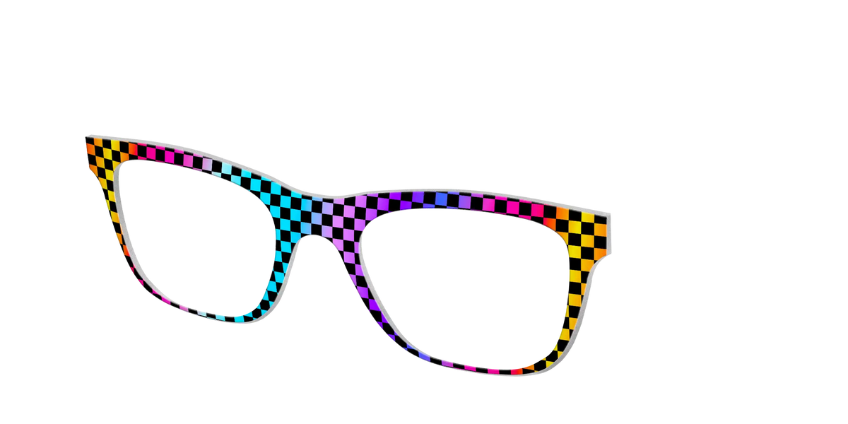 The Rainbow Checkerboard