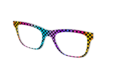 The Rainbow Checkerboard