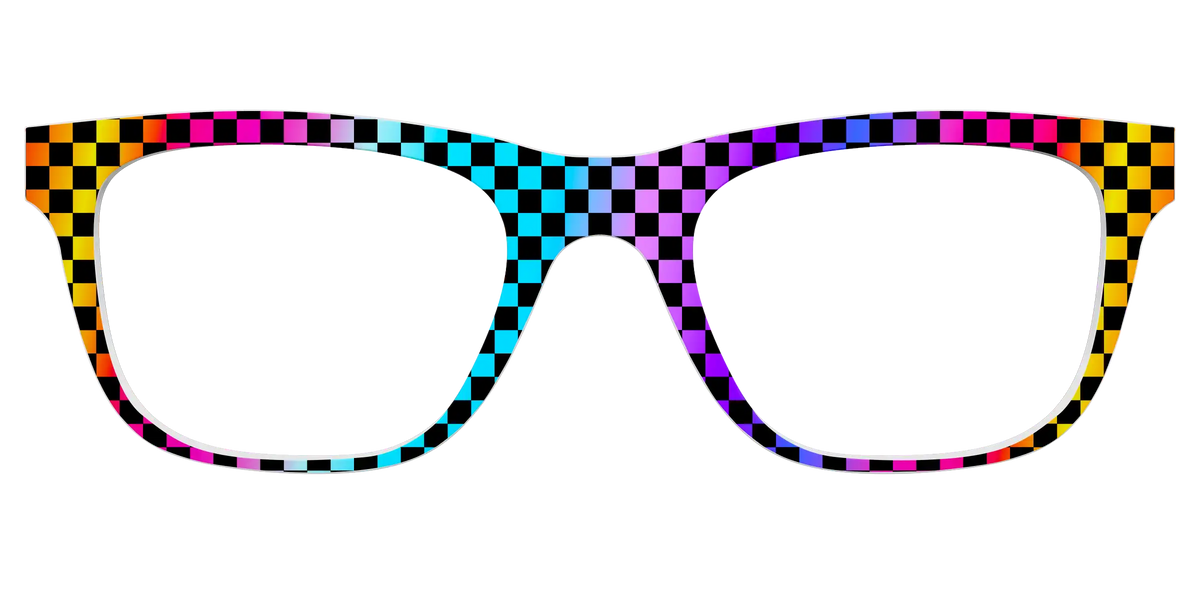 The Rainbow Checkerboard