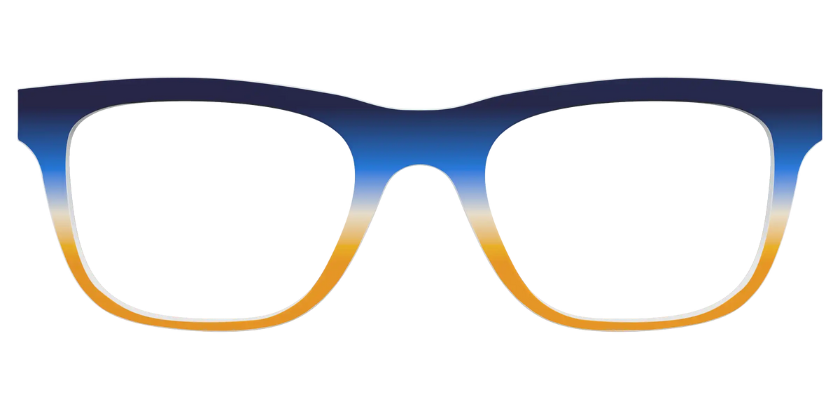 The Royal Blue to Gold Gradient