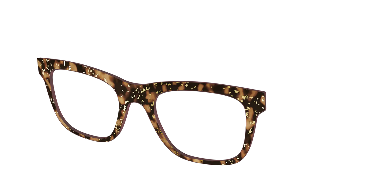 The Sandalwood Tortoise with Gold Foil