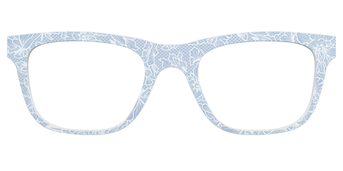 The Something Blue Floral Lace