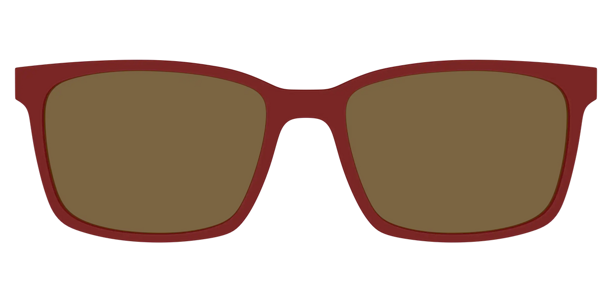 The Polarized Burgundy Sun Top
