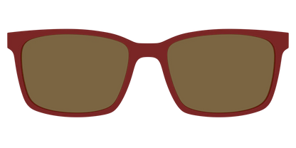 The Polarized Burgundy Sun Top