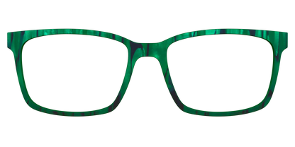 The Emerald Moire Stripes