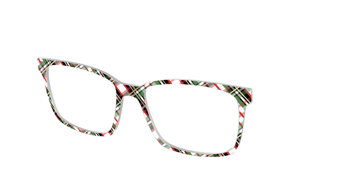 The Evergreen Plaid with Foil Crystal