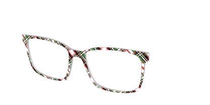 The Evergreen Plaid with Foil Crystal
