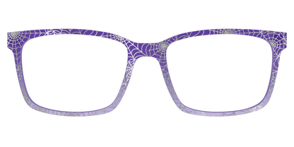 The Holographic Purple Webbed Crystal
