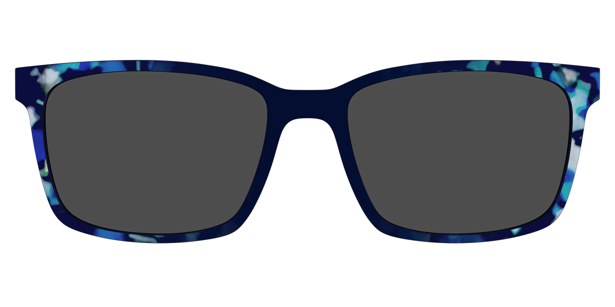 The Polarized Indigo Tortoise Sun Top