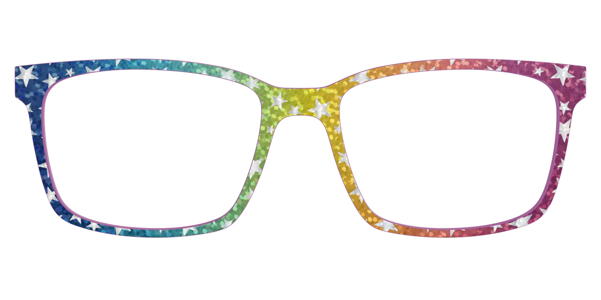 The Iridescent Rainbow Stars