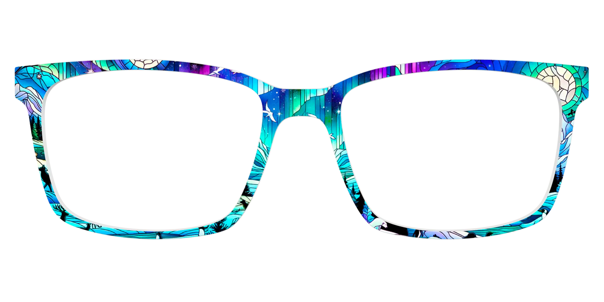 The Northern Lights Stained Glass