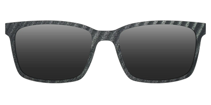The Polarized Obsidian Stripe Sun Top