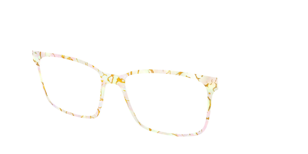 The Opalescent Pearl with Gold Streaks