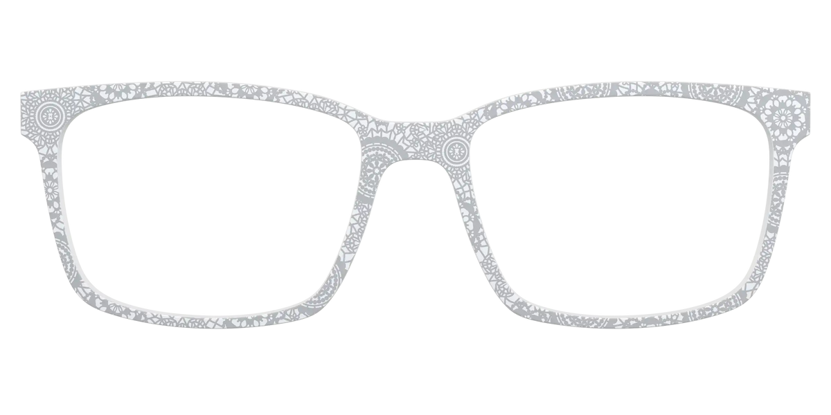 The Pale Gray Medallion Lace