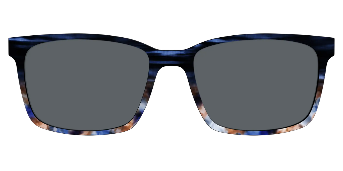 The Polarized Blue Horn Tortoise Sun Top