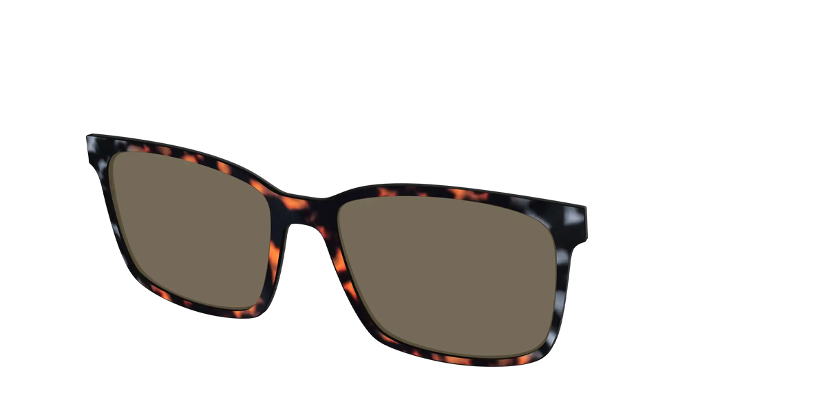 The Polarized Gray & Amber Tortoise Sun Top