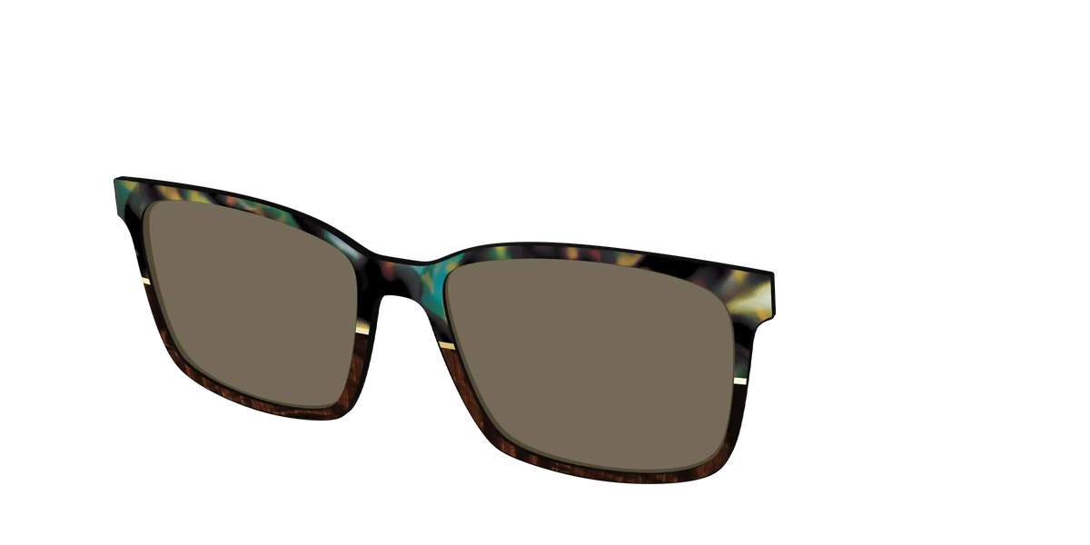 The Polarized Mirage Split with Gold Foil Sun Top