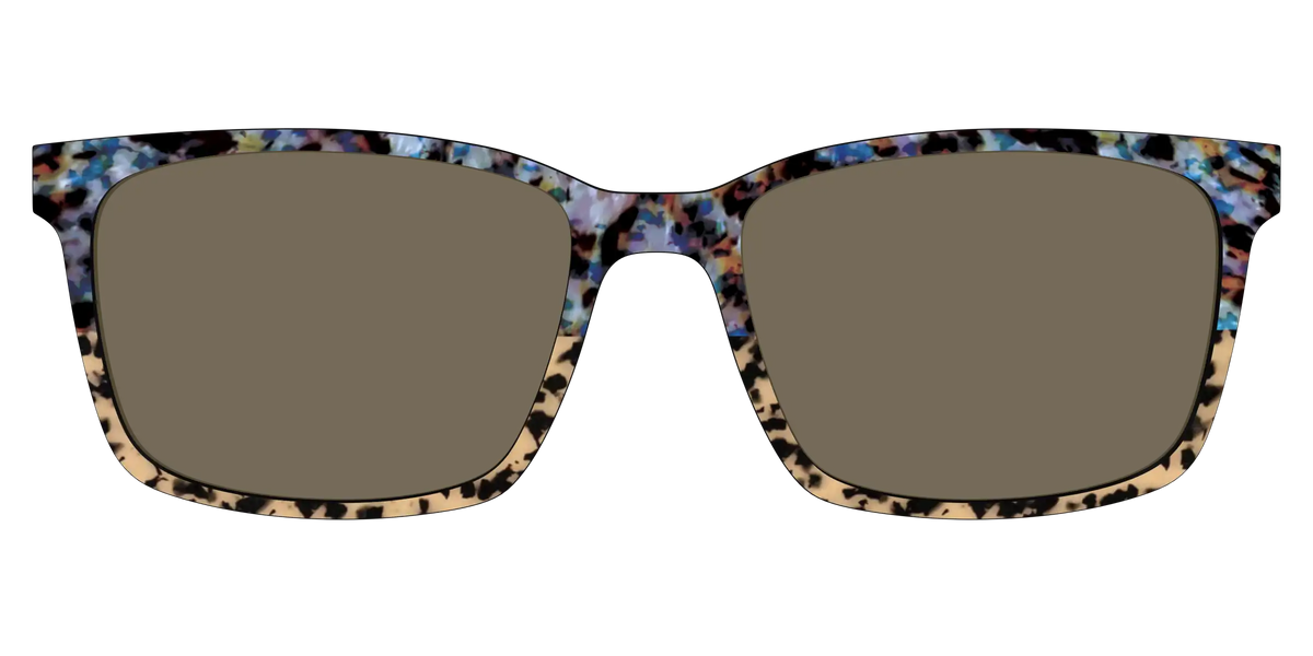 The Polarized Oasis Tortoise Split Sun Top