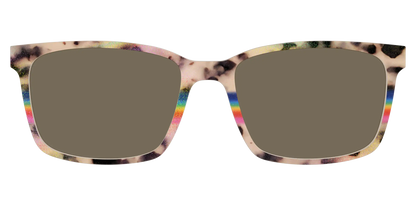 The Polarized Prism Split Tortoise Sun Top