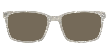 The Polarized White Quartz Pearl Sun Top