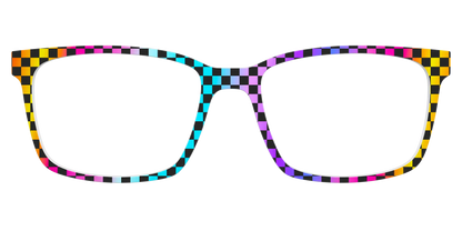 The Rainbow Checkerboard