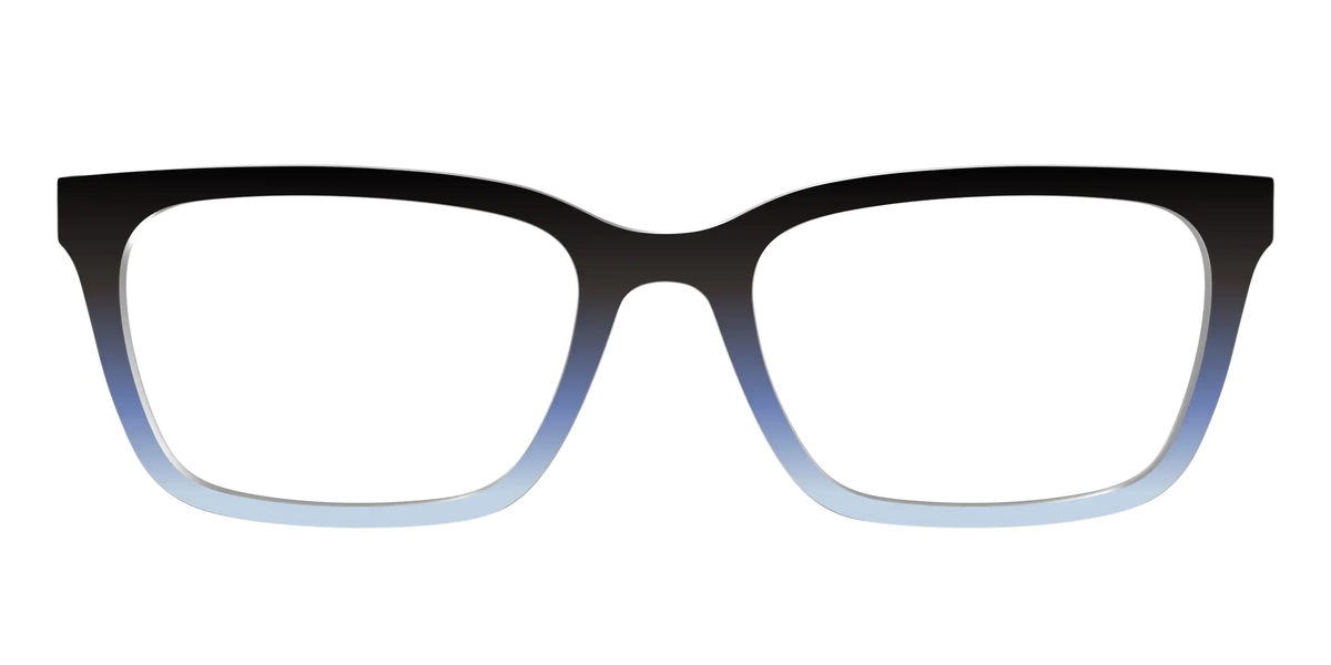The Black to Icy Cyan Gradient