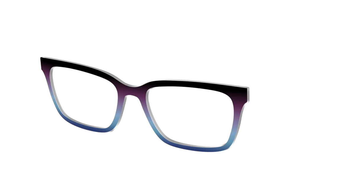The Dark Magenta to Cerulean Gradient