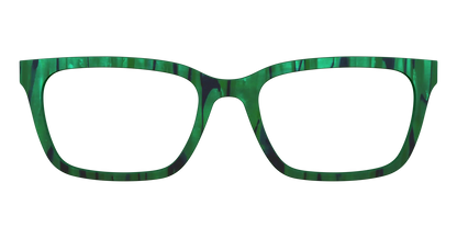The Emerald Moire Stripes