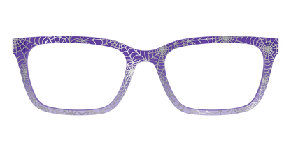The Holographic Purple Webbed Crystal