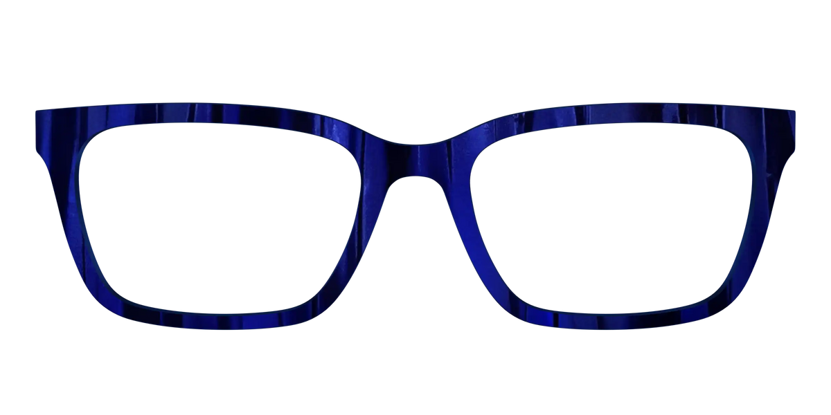 The Indigo Moire Stripes