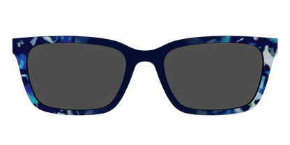 The Polarized Indigo Tortoise Sun Top