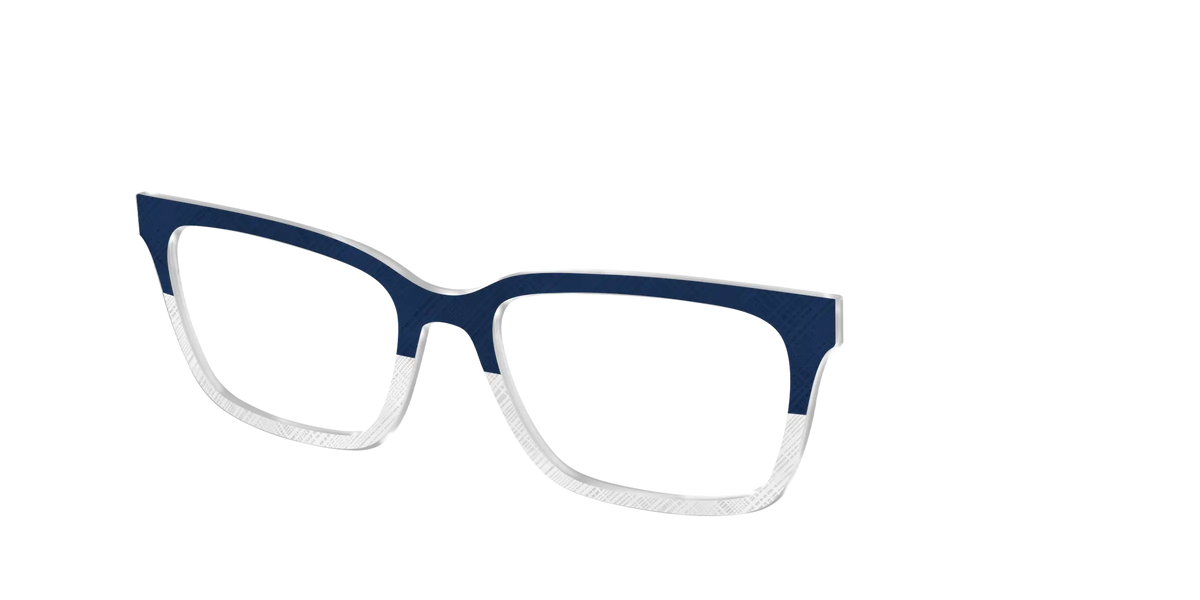 The Navy Plaid Crystal Split