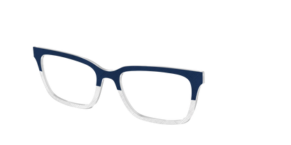 The Navy Plaid Crystal Split