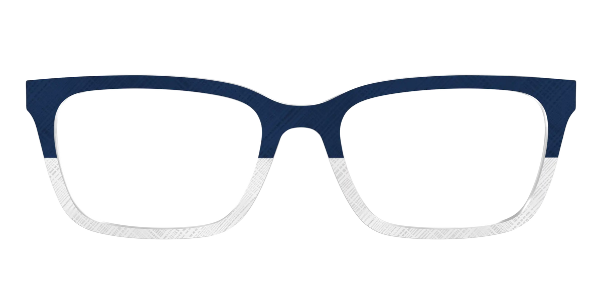 The Navy Plaid Crystal Split