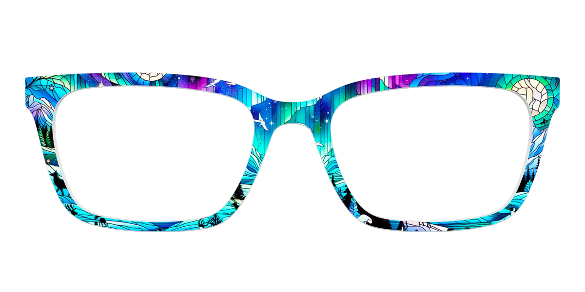 The Northern Lights Stained Glass