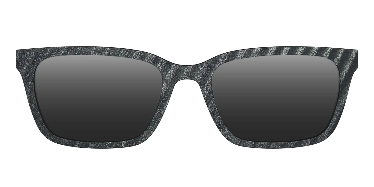 The Polarized Obsidian Stripe Sun Top