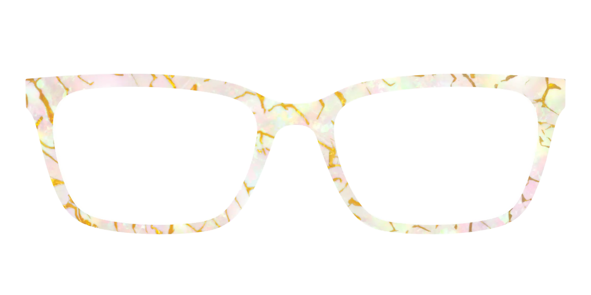 The Opalescent Pearl with Gold Streaks