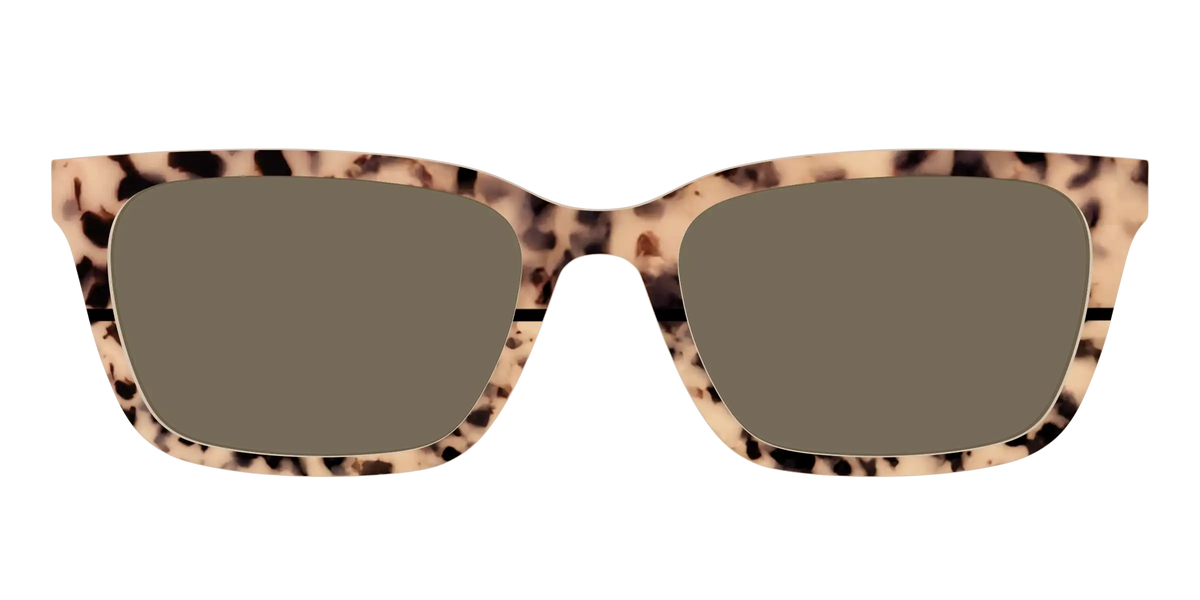 The Polarized Bisque Tortoise Split Sun Top