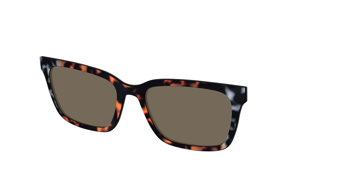 The Polarized Gray & Amber Tortoise Sun Top