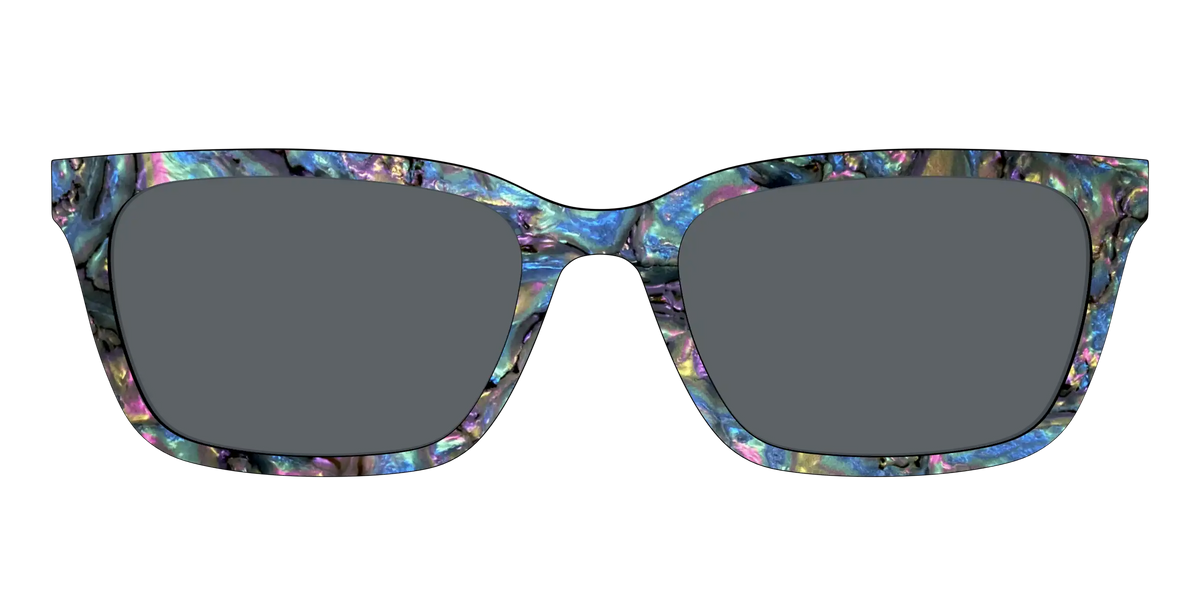 The Polarized Midnight Abalone Sun Top