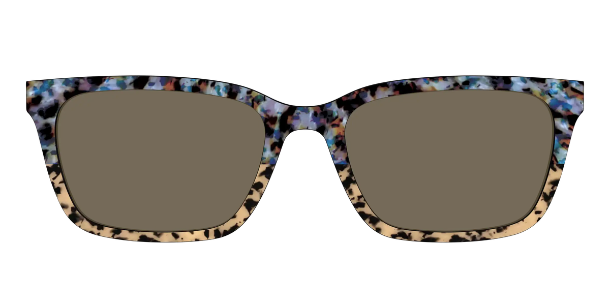 The Polarized Oasis Tortoise Split Sun Top