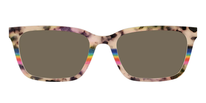 The Polarized Prism Split Tortoise Sun Top