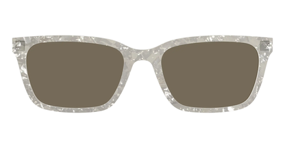 The Polarized White Quartz Pearl Sun Top