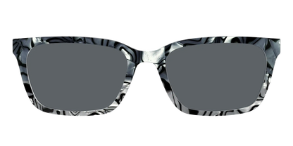 The Polarized Zebra Pearl Split Sun Top